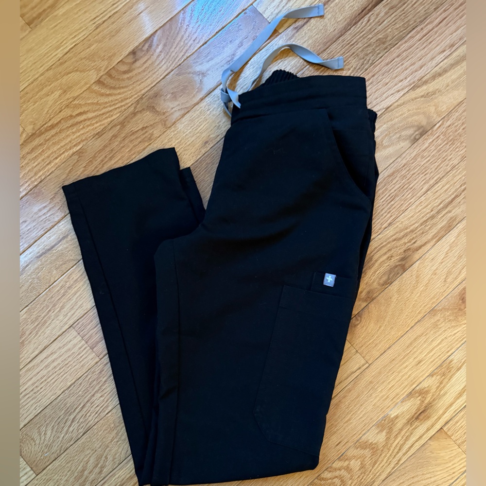 FIGS Black Technical Collection Scrub Pants XXSP